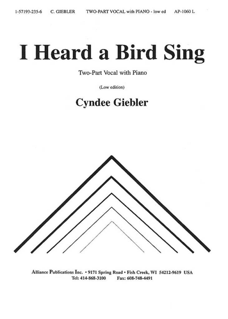 I Heard a Bird Sing